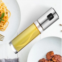 Glass Barbecue Spray Oil Bottle, Kitchen Oil Bottle, Vinegar Spray Bottle
